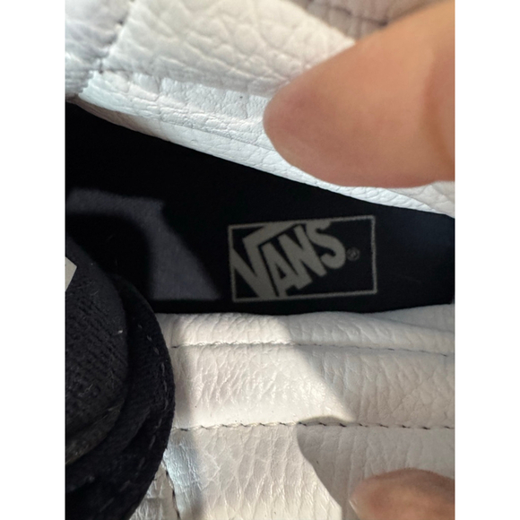 Women's Vans Sk8-Hi Sneakers US 8 Navy White High Top - Picture 8 of 8